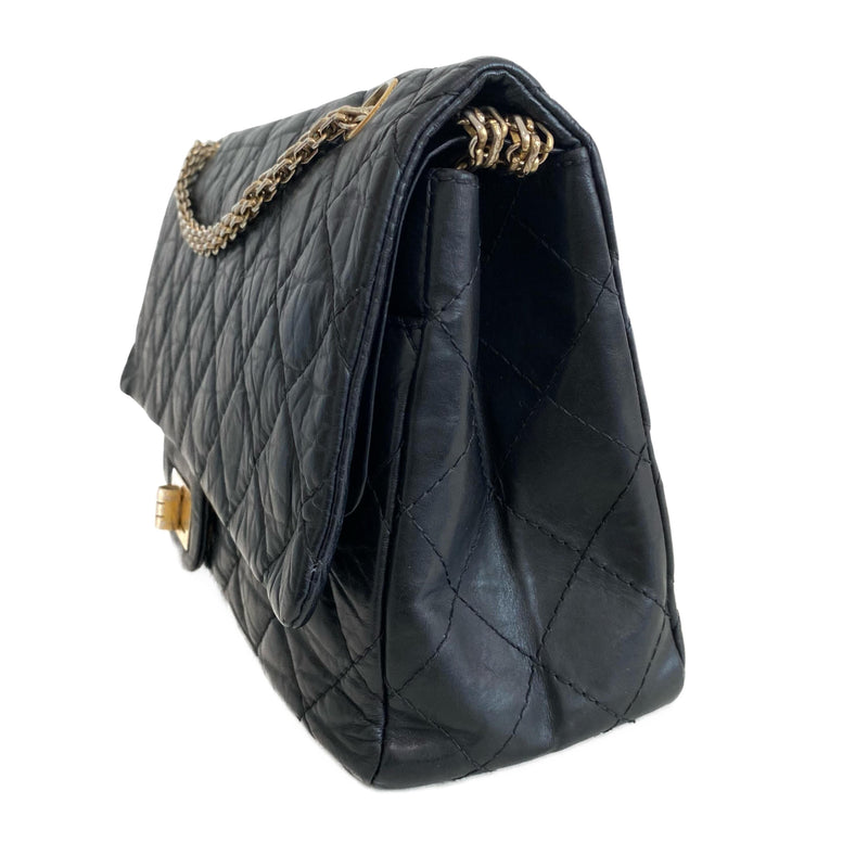 Chanel Black 2.55 Reissue Shoulder Bag