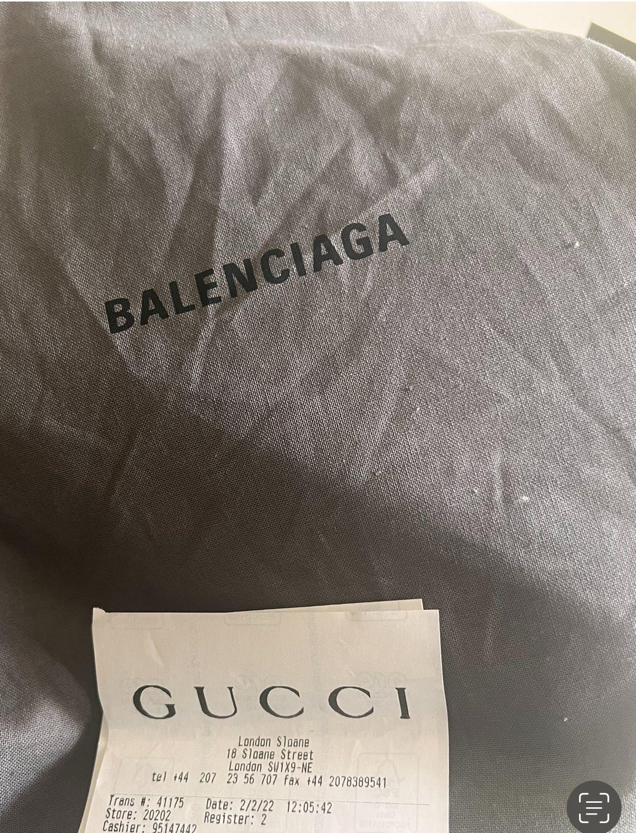 x Balenciaga Hacker Project Flora canvas Hourglass bag