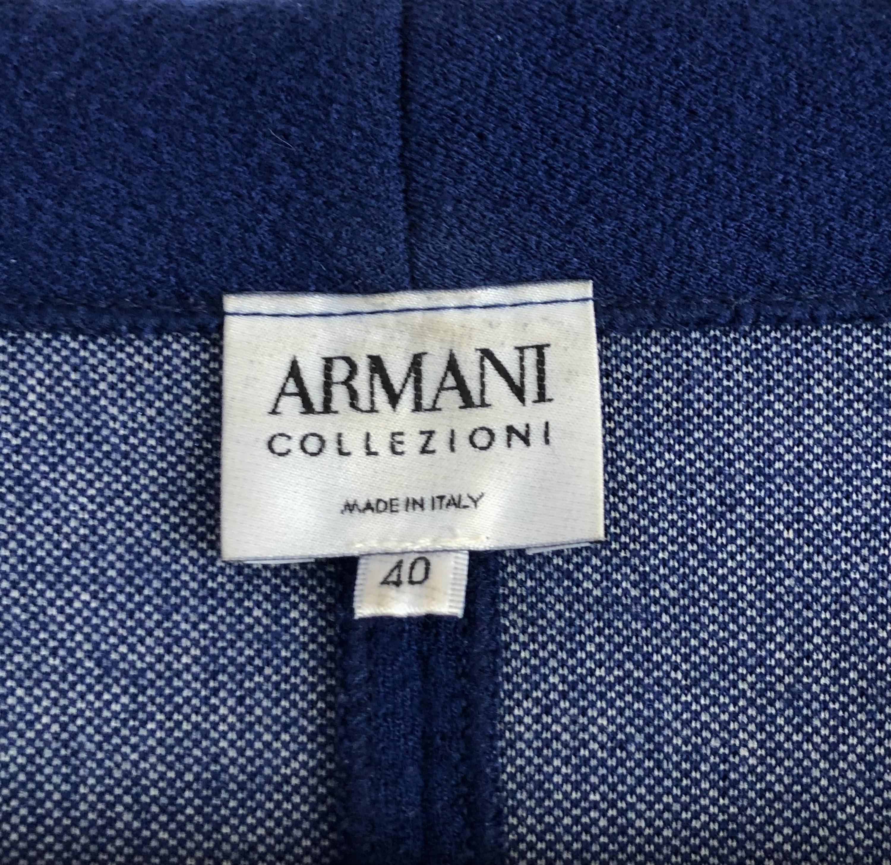 Collezioni Blue Lightweight Wool Blend Blazer