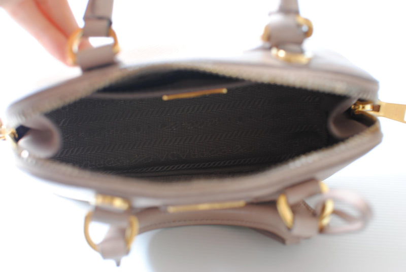 Prada Pink Saffiano Leather Promenade