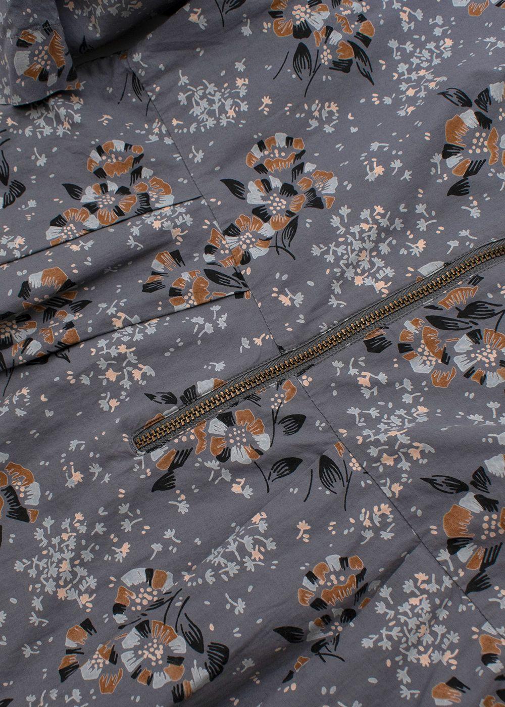 Kids 8Y Grey Printed Blouse