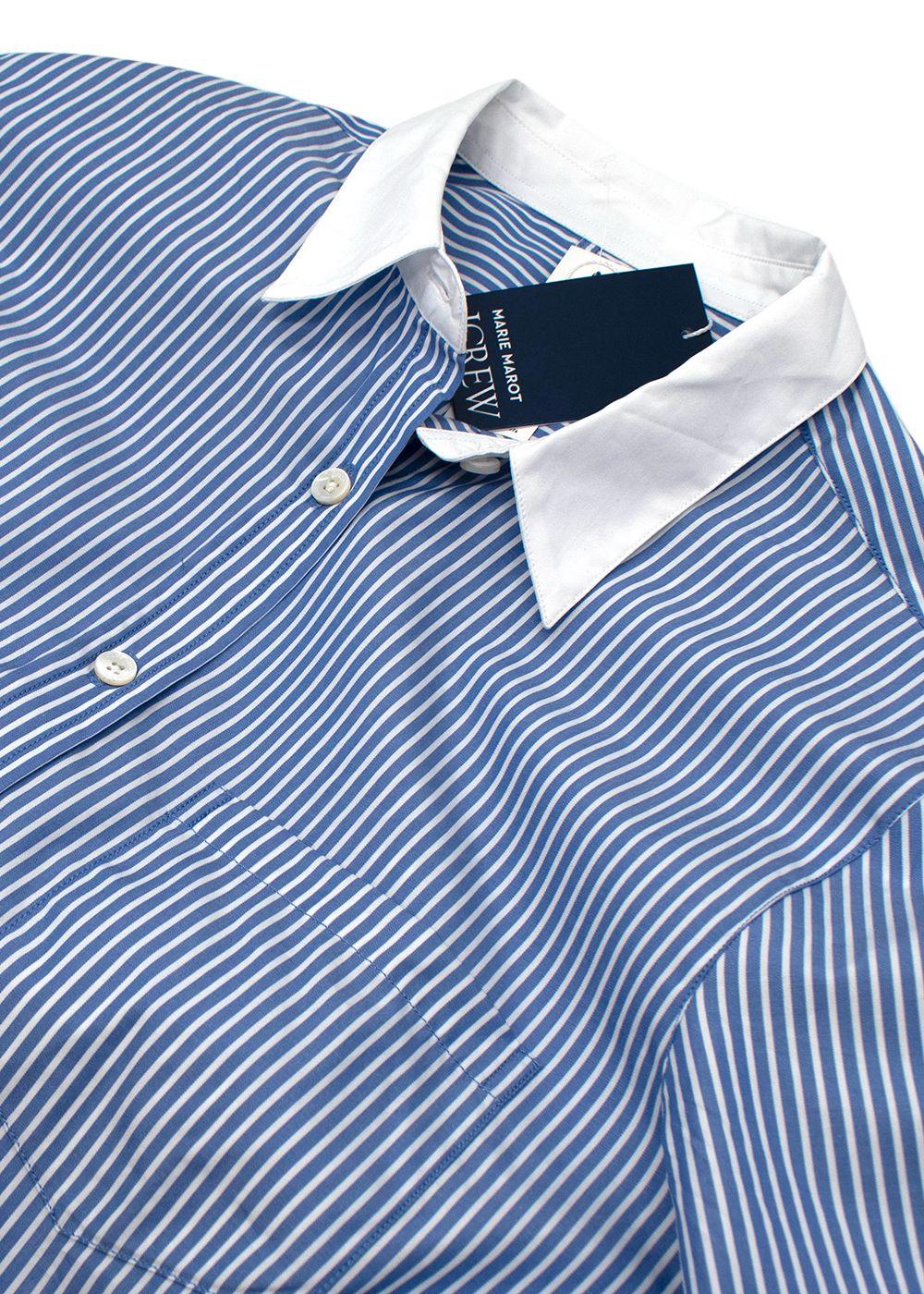Blue & White Striped Shirt