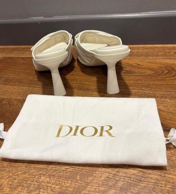 Dior White Revolution Sandals
