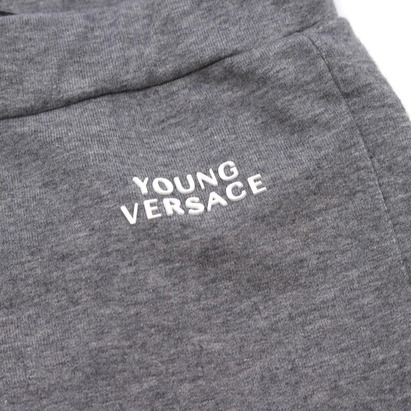 Young Versace 12 Month striped track shorts