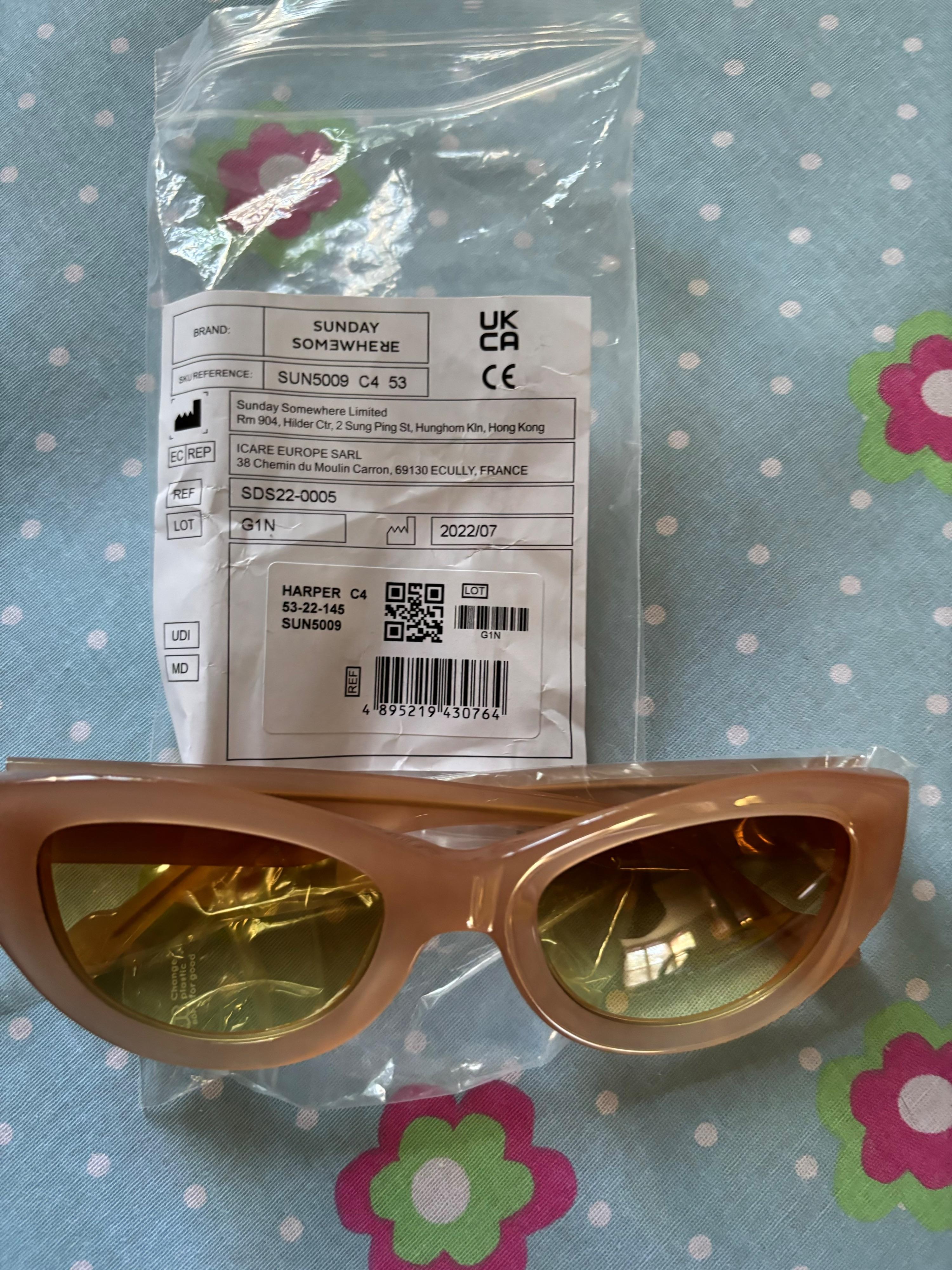 Pink Harper Sunglasses