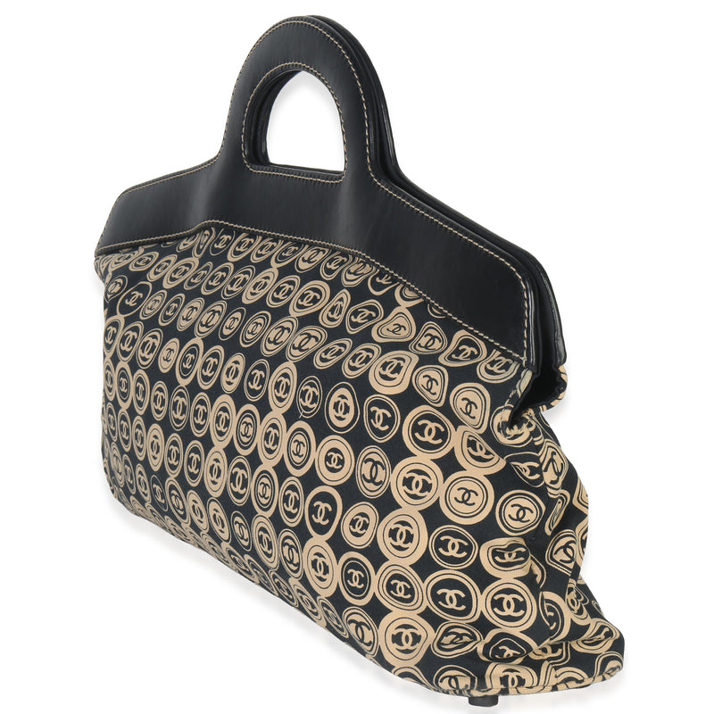 Chanel Fabric Coco  Logo Bag