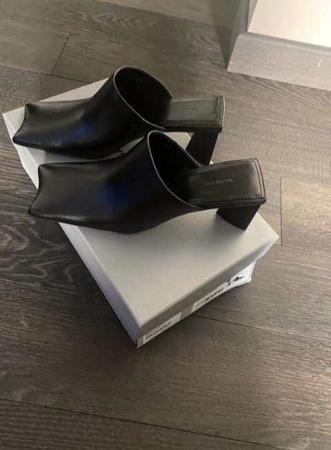 Balenciaga Black Moon Mules