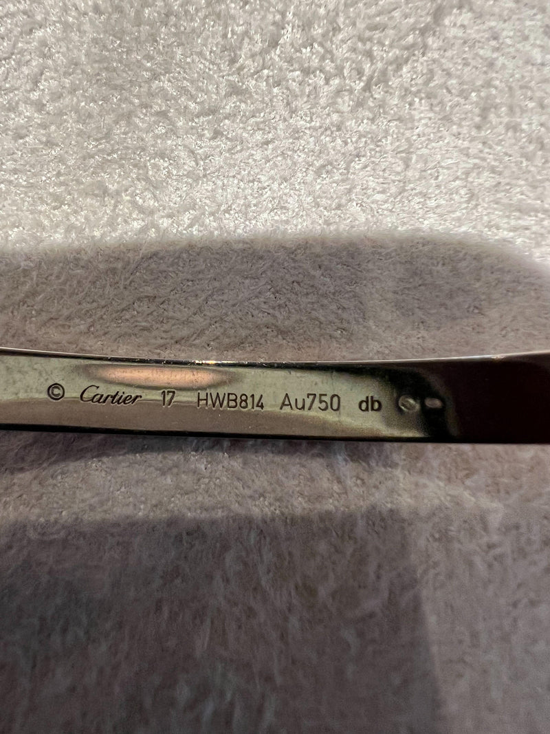 Cartier White Gold Love Bangle