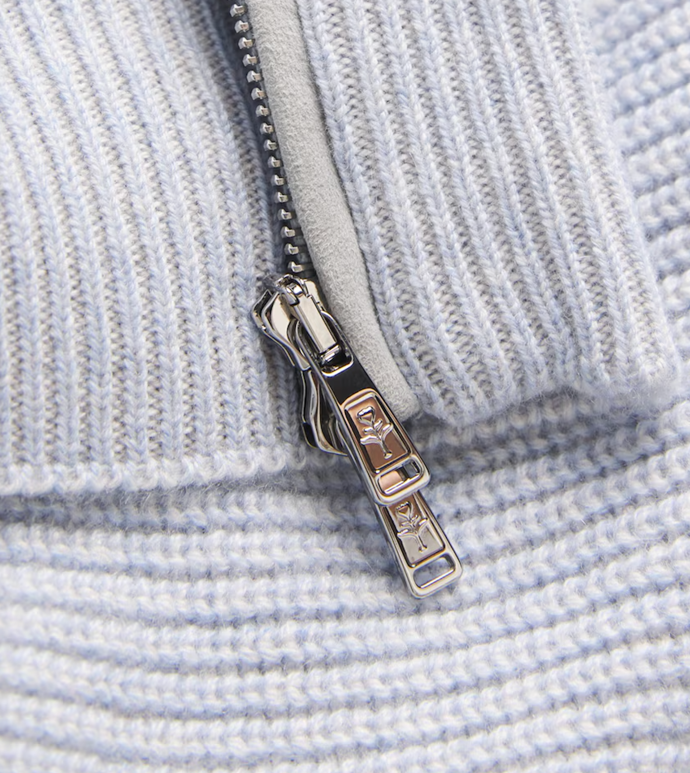Fioroni Cashmere Cashmere Zip-Up Cardigan