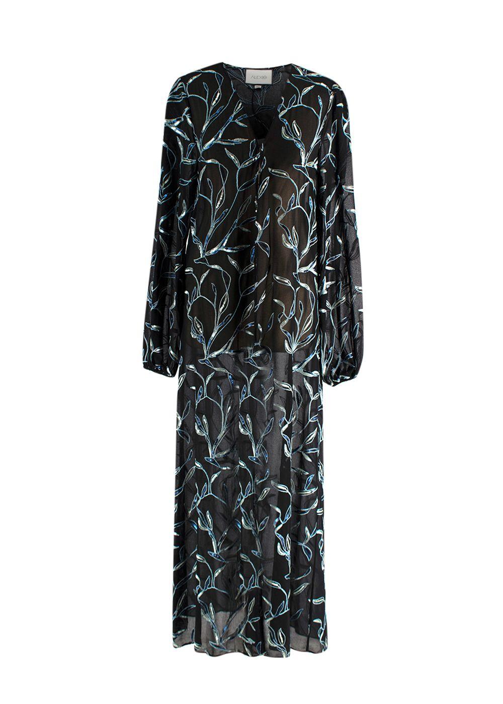 ALEXIS Embellished Maxi Dress