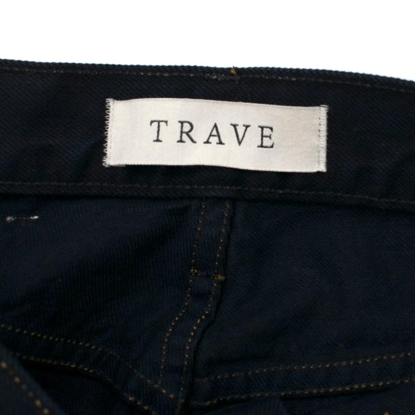 Trave Heidi High Waisted Crop Straight Jeans