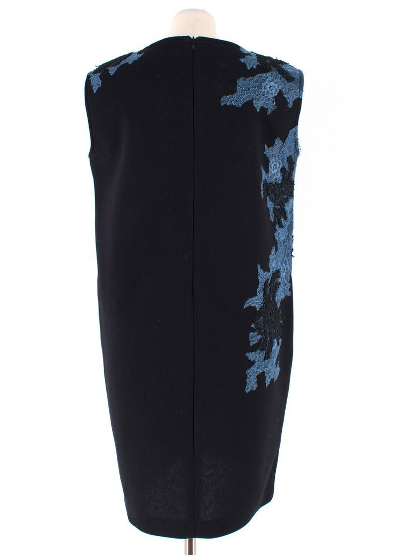 Ermanno Scervino Lace Applique Shift Dress