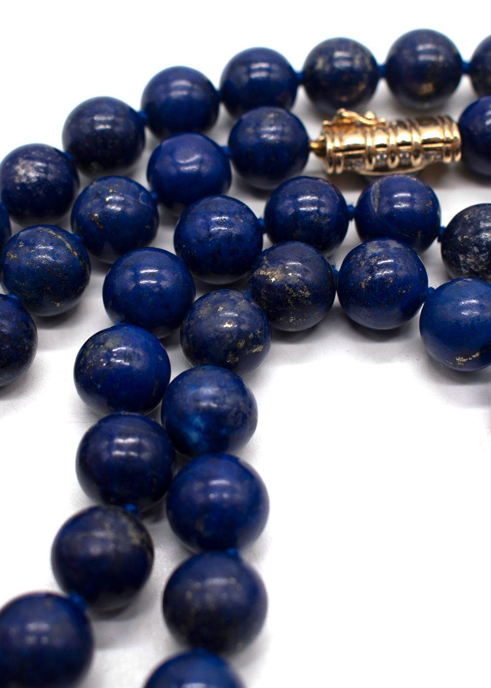 Bespoke Fine Quality Blue Agate Beaded Necklace