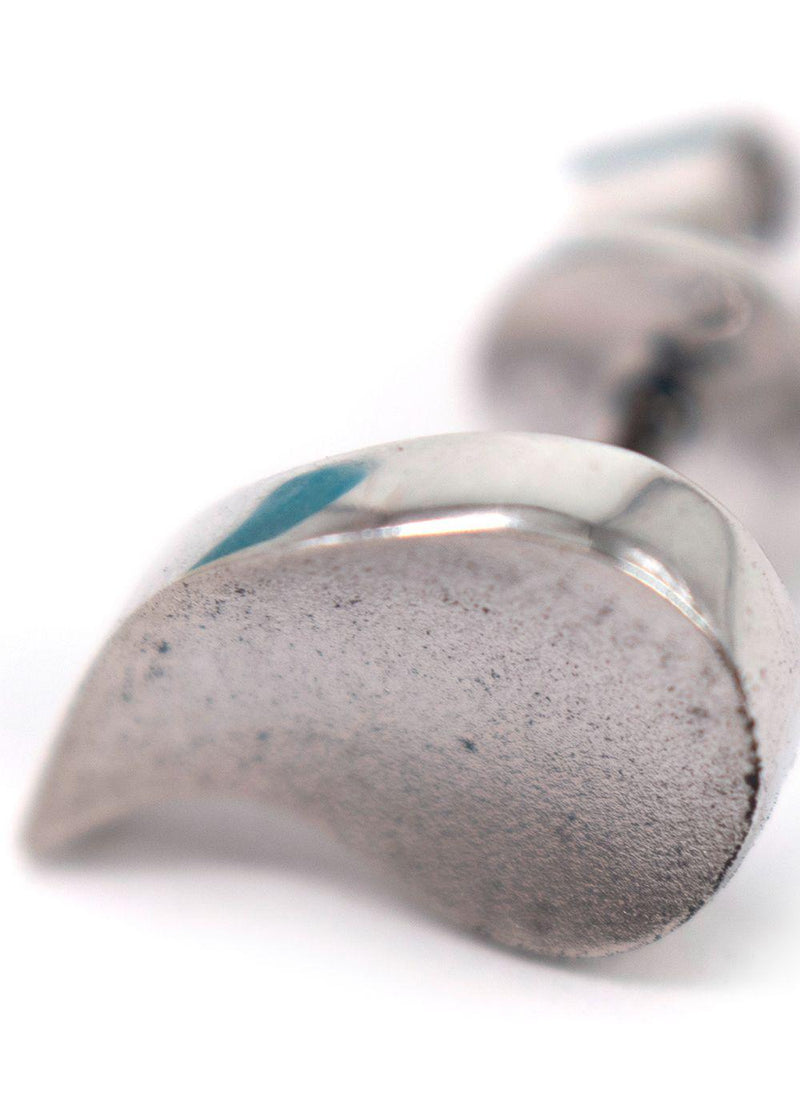 Maison Birks Silver Tear Drop Earrings
