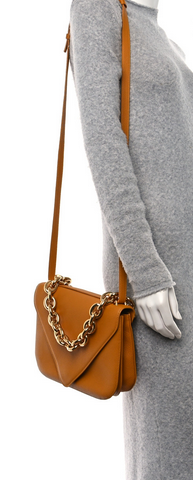 Bottega Veneta Orange Mount Envelope Bag