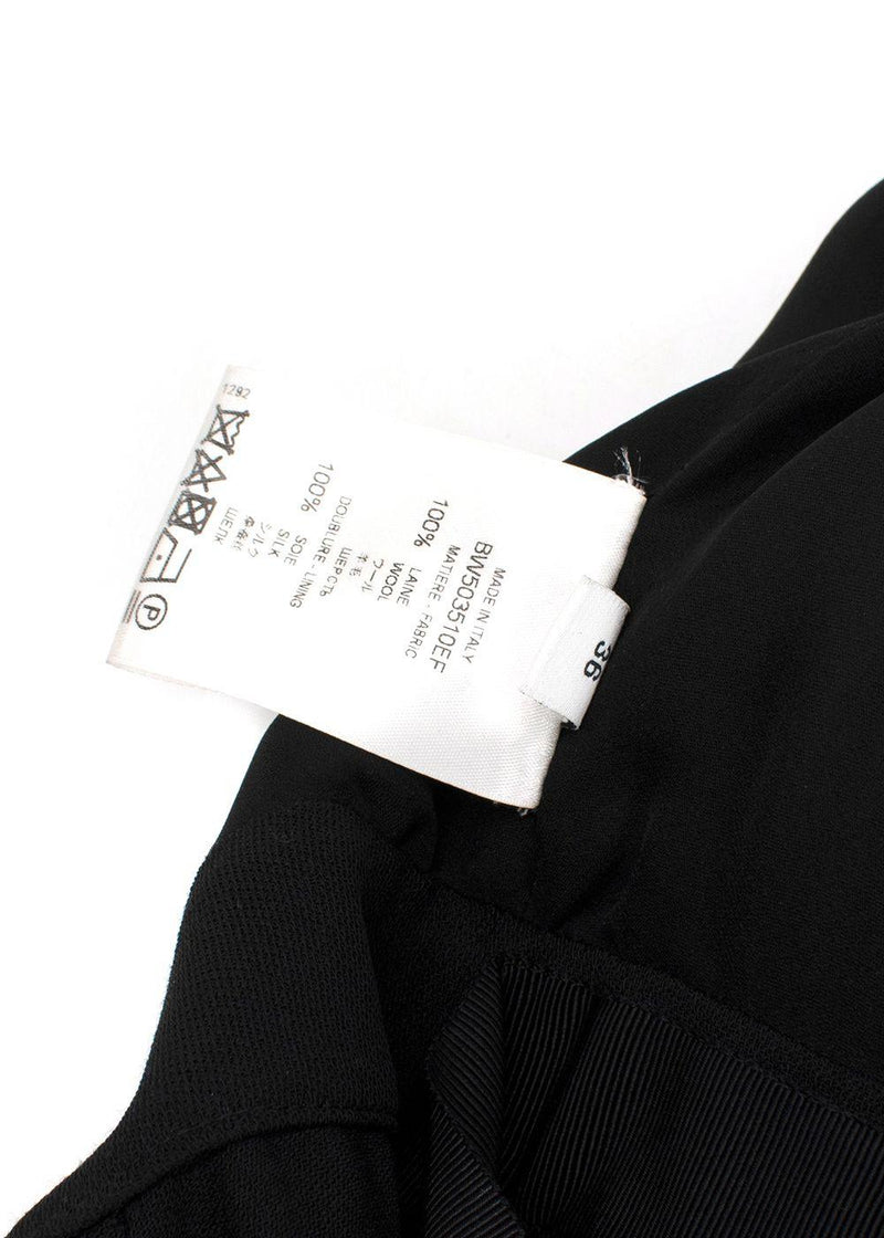 Givenchy Black Longsleeve Tailored Jumpsuit
