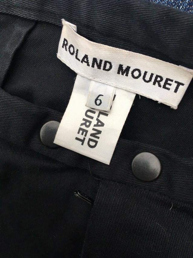 Roland Mouret black cropped trousers