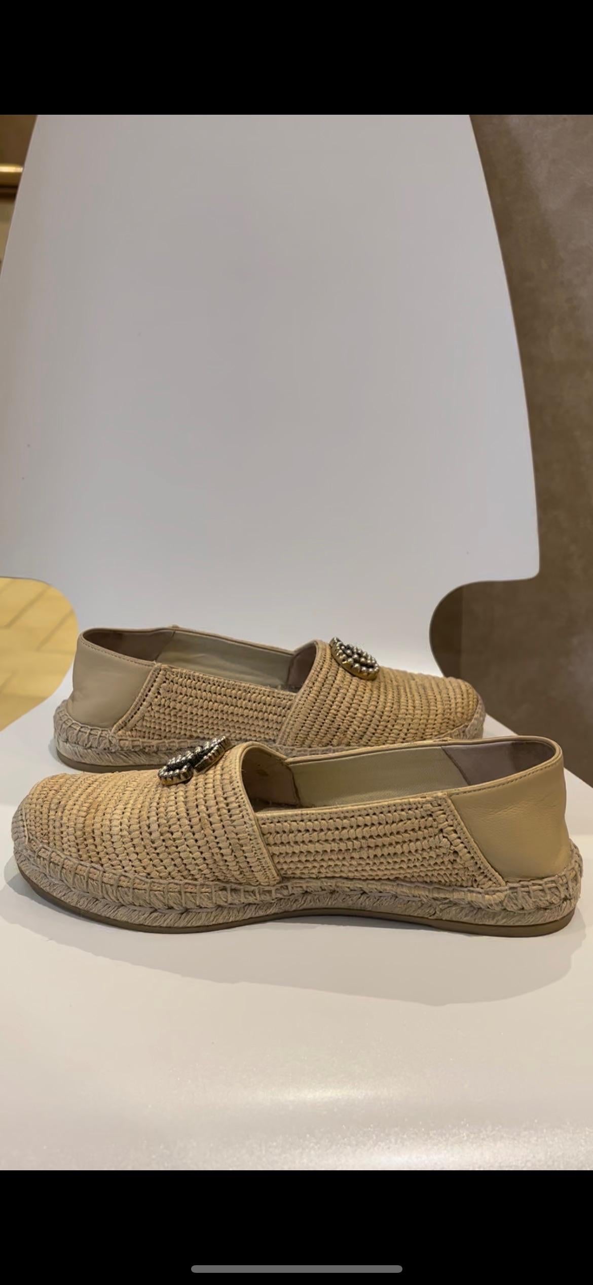 Natural Raffia Lilibeth Espadrille Sandals