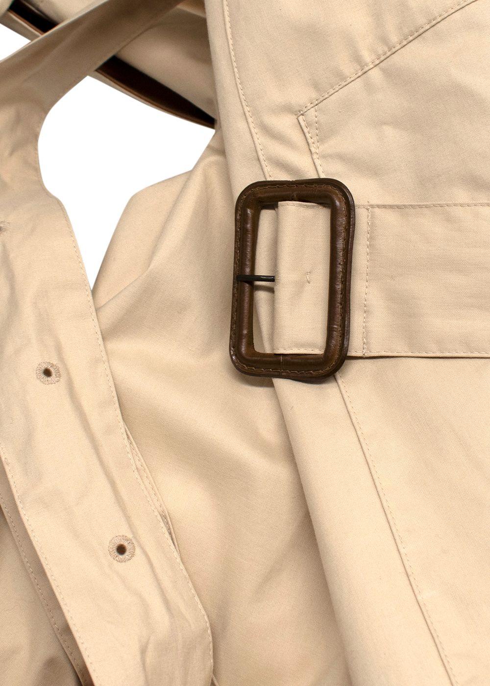 Ralph Lauren Beige Belted Trench Coat