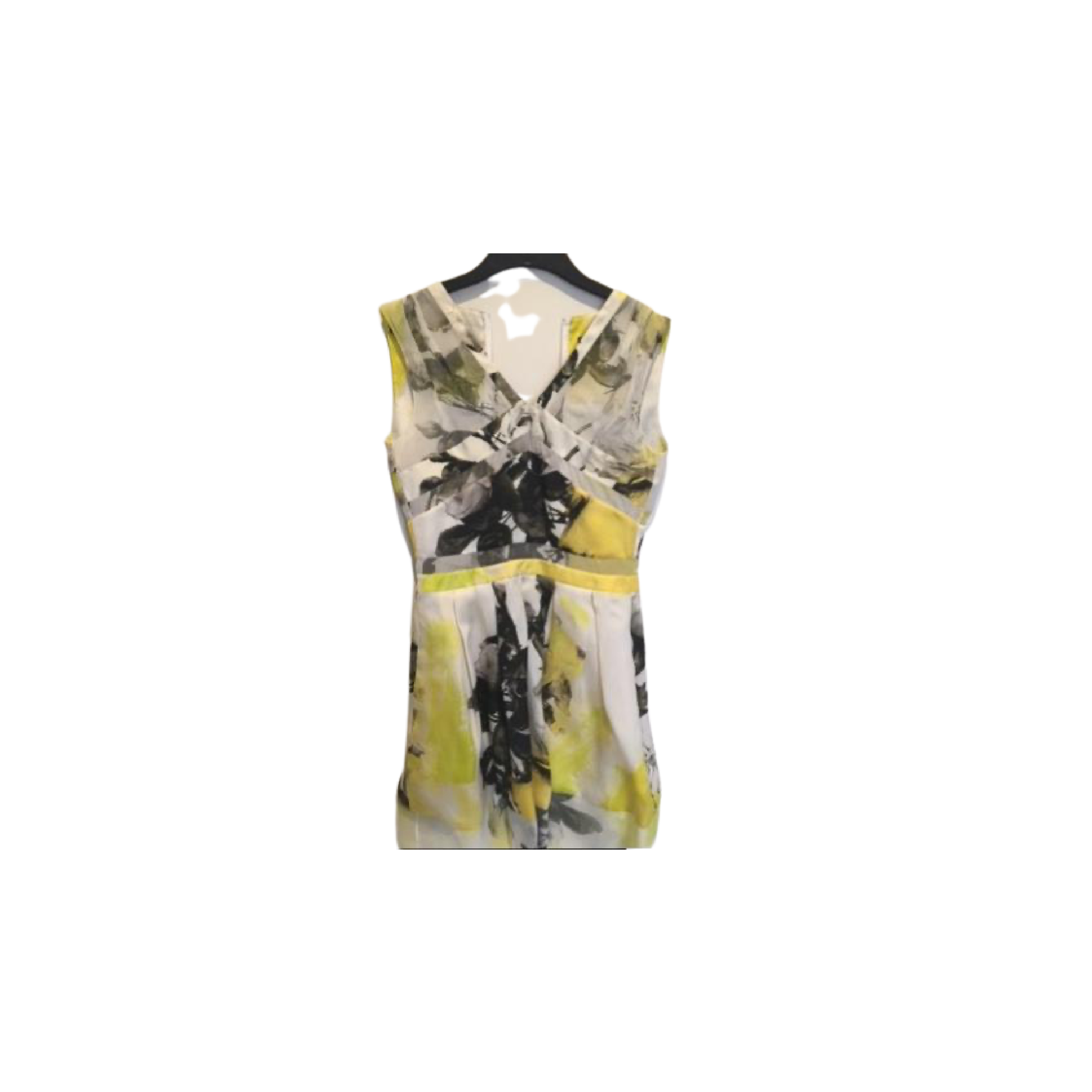 Christopher Kane yellow print dress