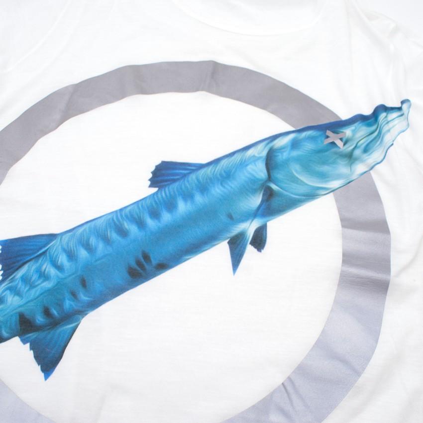 Katie Eary Men's Blue Fish Tshirt