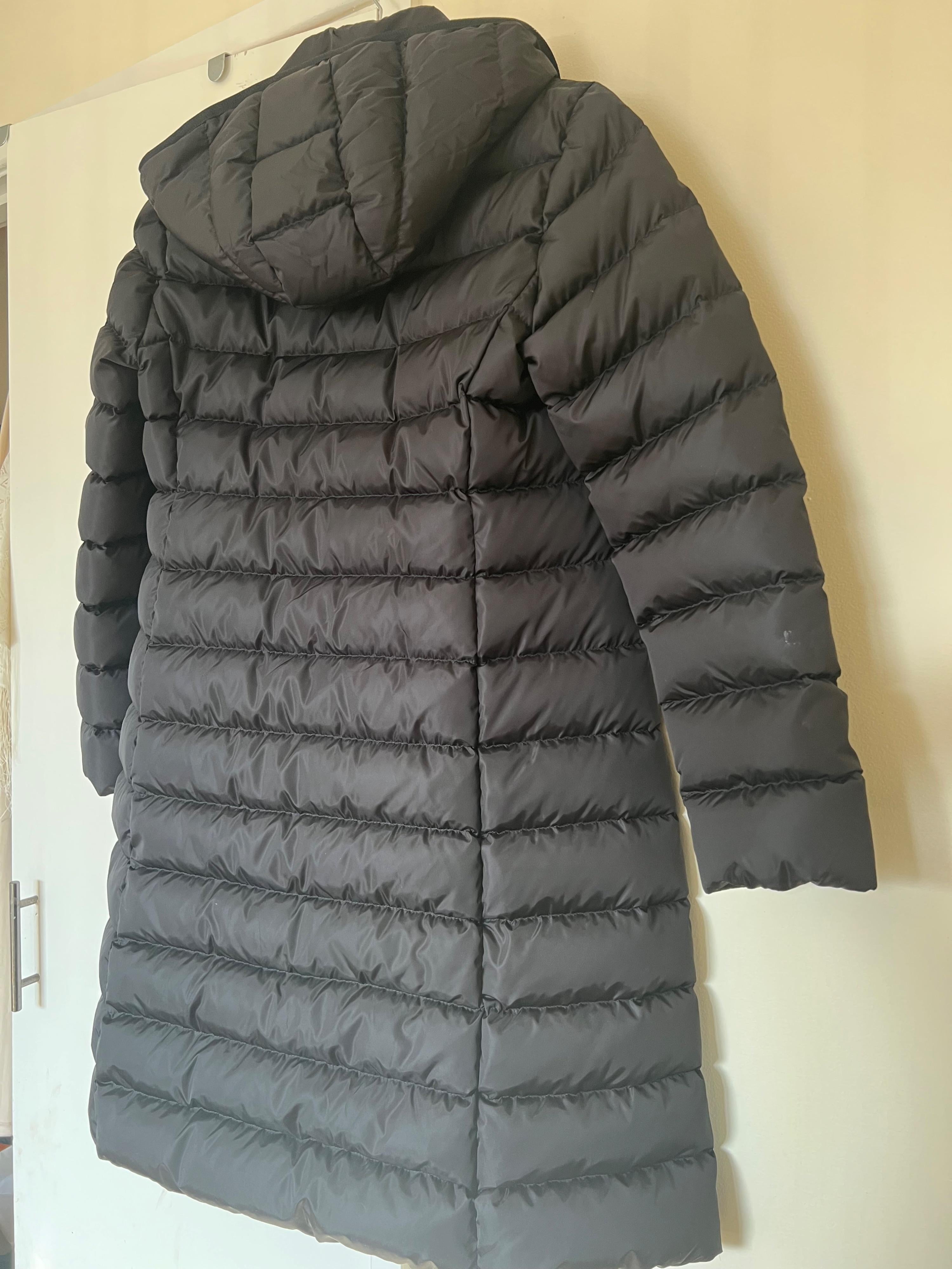 Moncler Black Long Coat