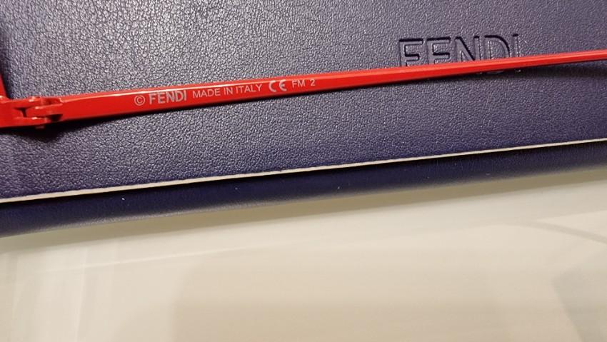 Fendi Red/Pink Run Away Pilot Sunglasses