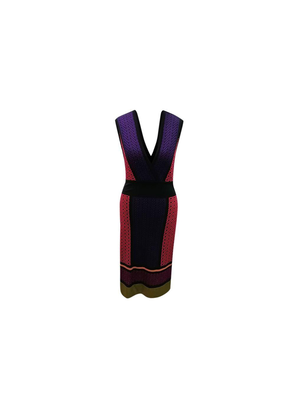 Wool Blend Knitted Sleeveless Dress