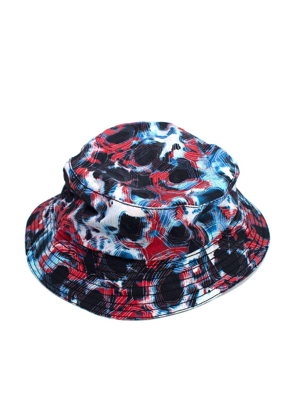 Thorsun Kids Blue and Red Tortoise Print Bucket Hat