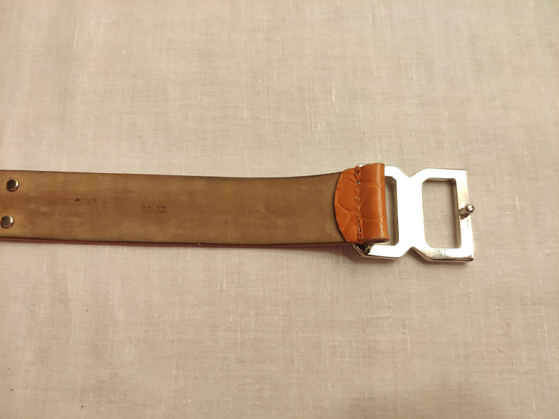 Dolce & Gabbana Leather Belt Swarovski Embellished