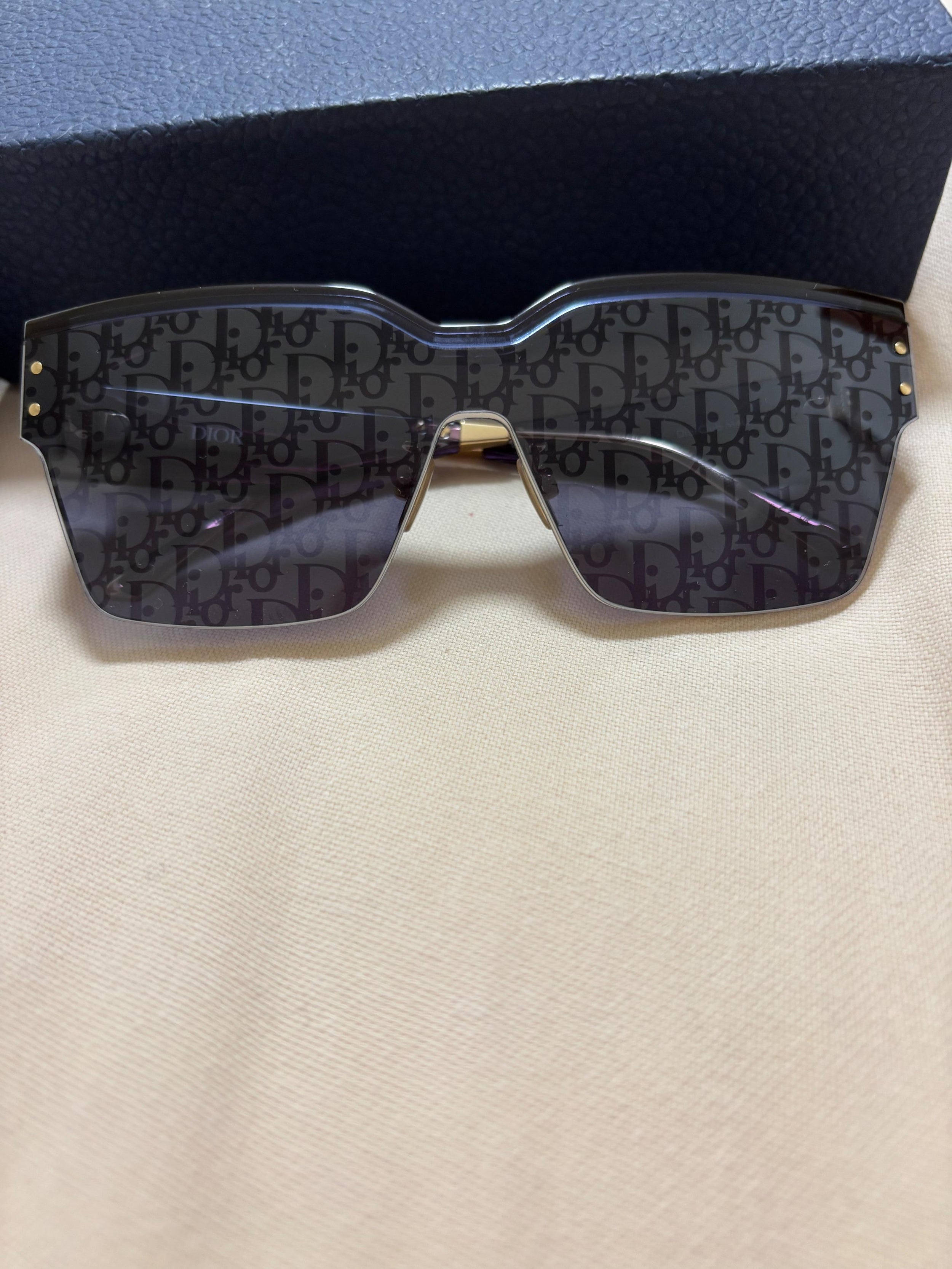 Dior Blue Mask Sunglasses