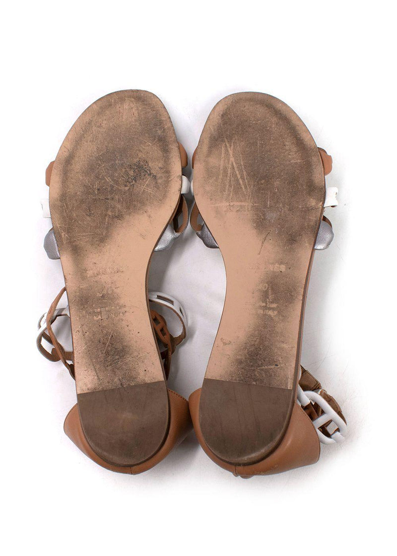 Hermes Beige Kaliste Sandal