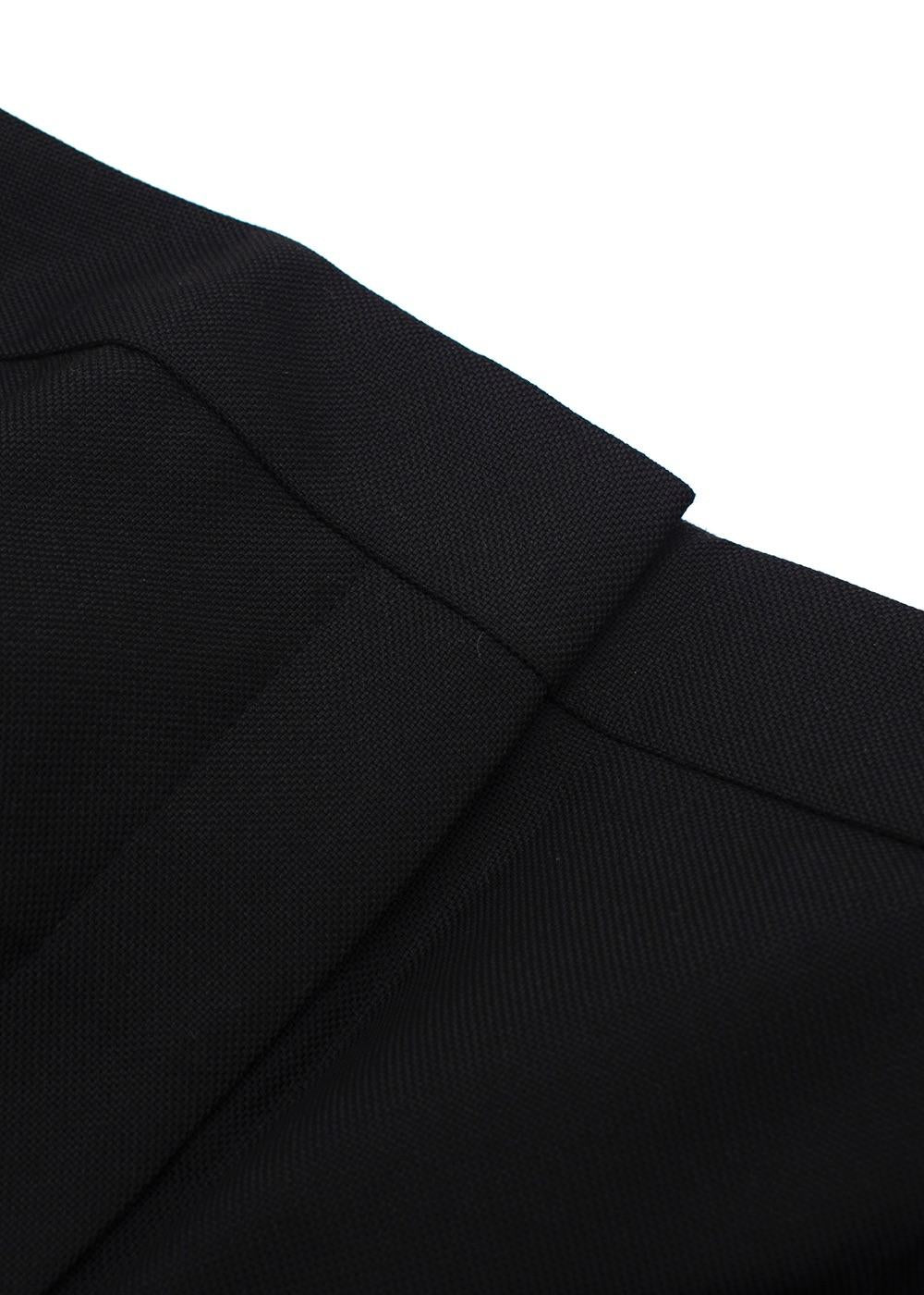 Calvin Klein Black Slim Tapered Trousers