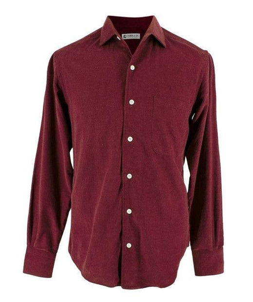 Burgundy Corduroy Shirt