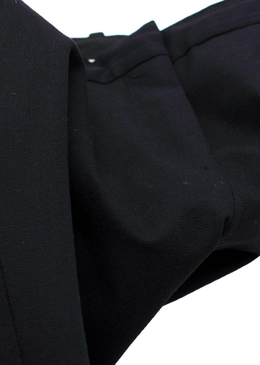 Frame Black Le Crop Mini Boot Trousers