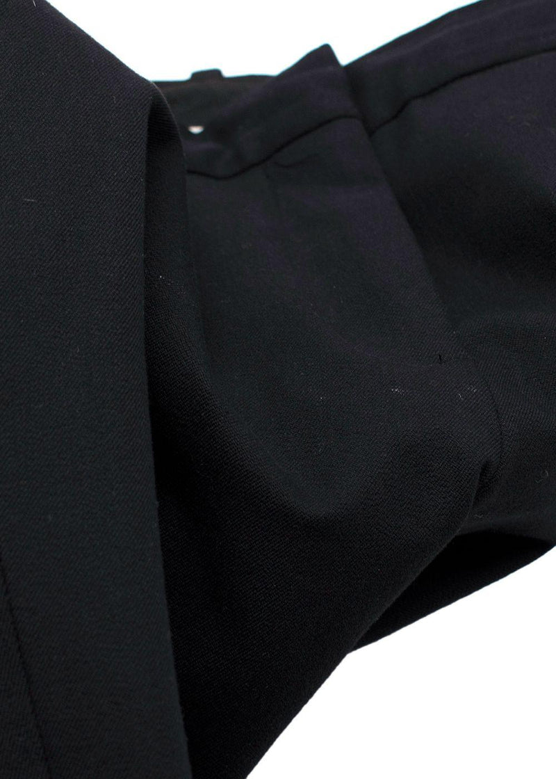 Frame Black Le Crop Mini Boot Trousers