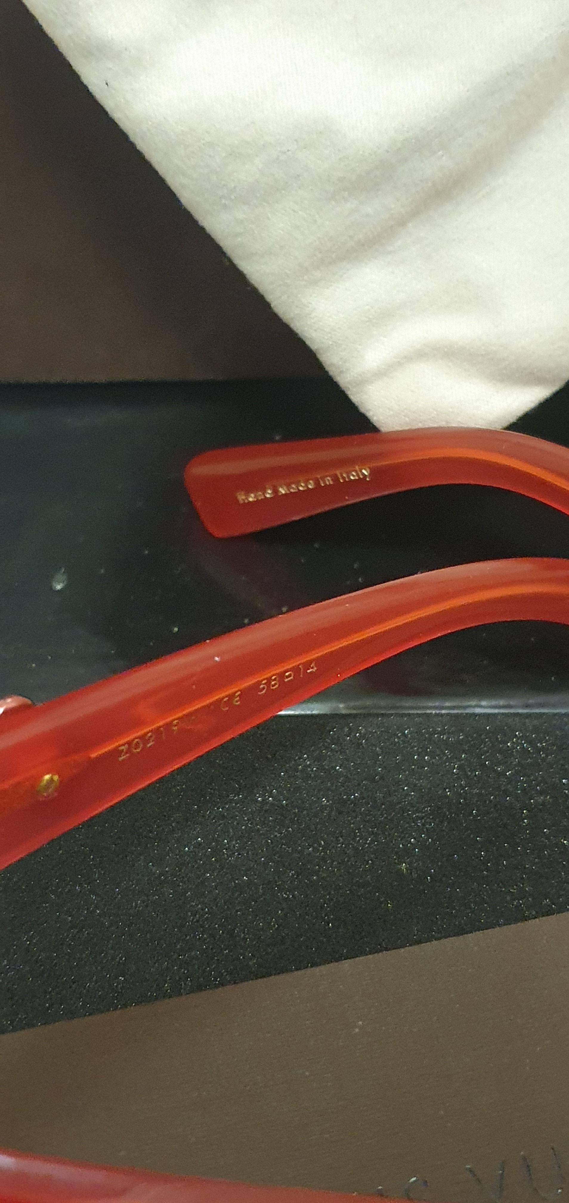 LV Pink Acetate  Embellished Sunglasses