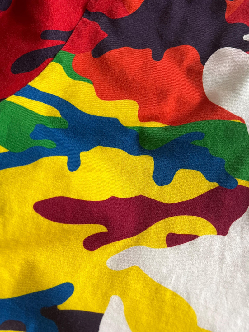 Multicolour VLTN camouflage t-shirt