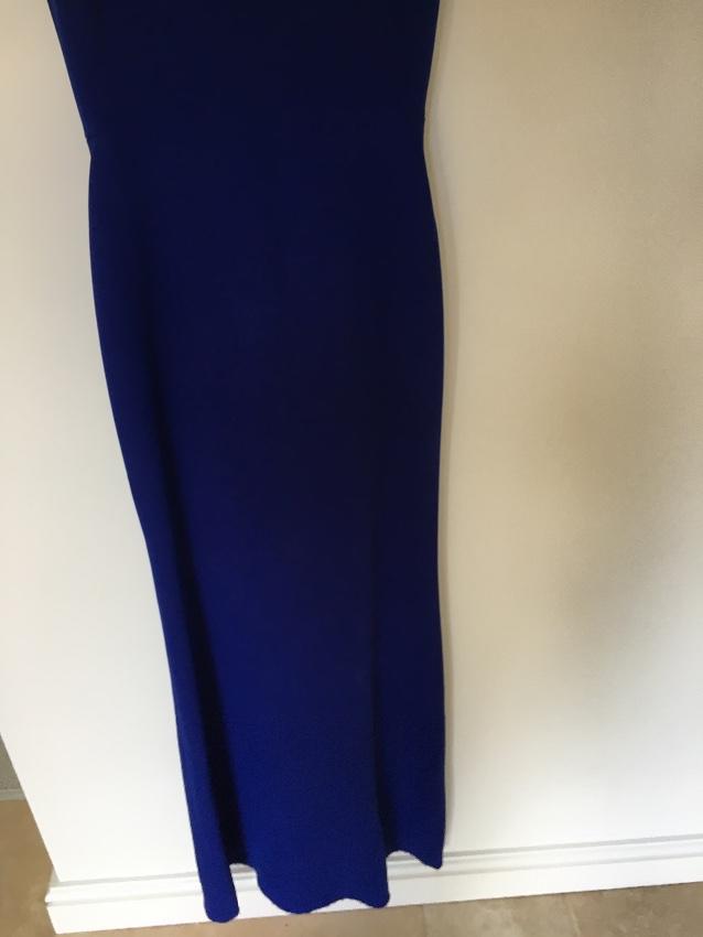 Victoria Beckham Blue Sleeveless Gown