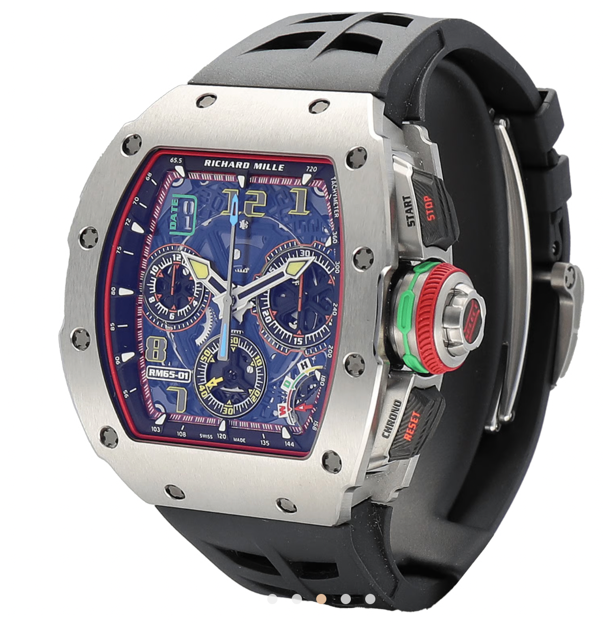 Richard Mille RM65-01 Automatic Winding Split-seconds Chronograph 44mm Watch
