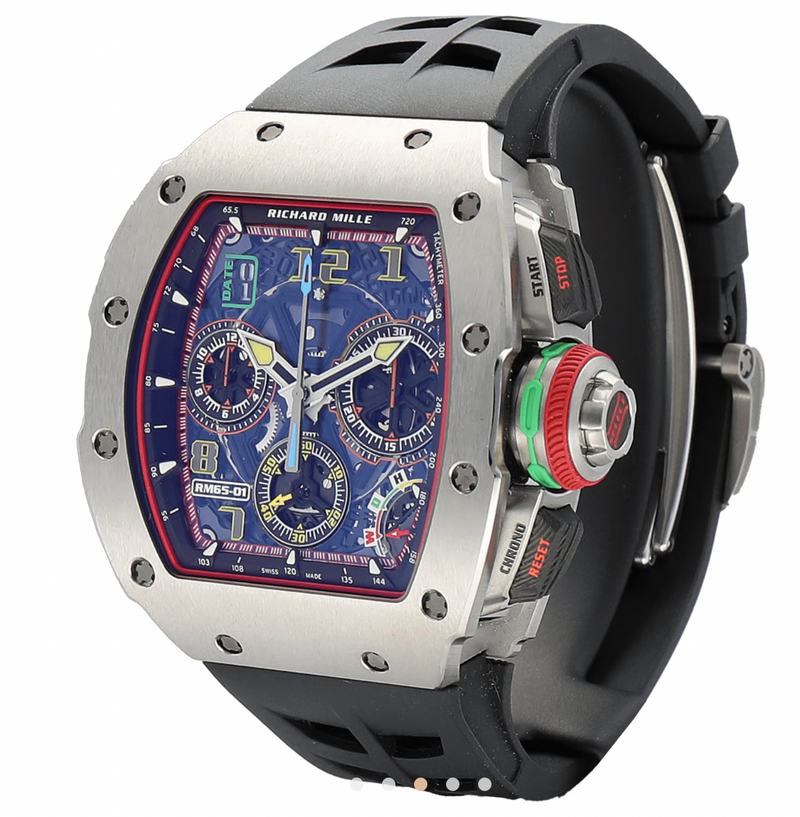 Richard Mille RM65-01 Automatic Winding Split-seconds Chronograph 44mm Watch