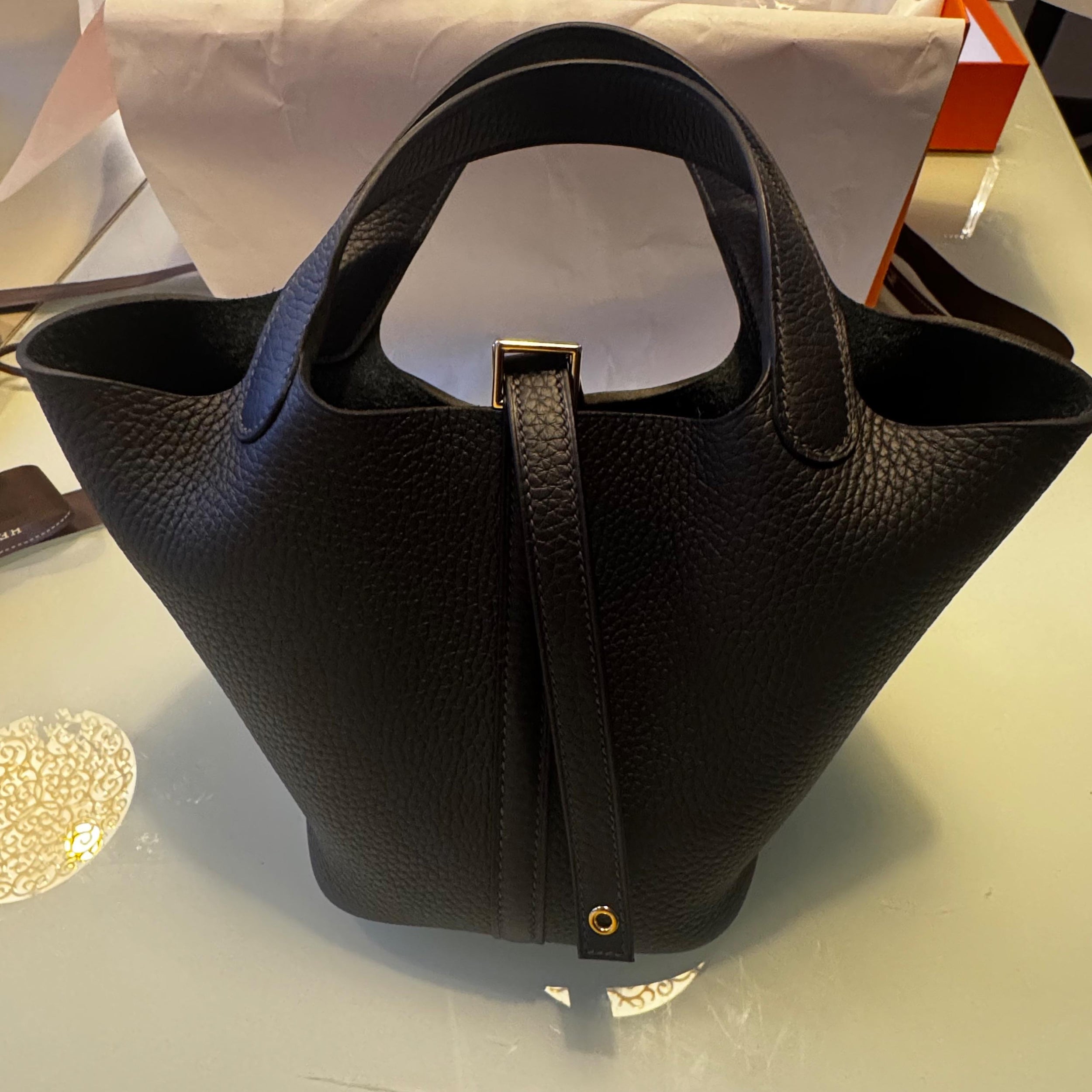 Hermes Cabane Picotin Lock 18 - Full Set with receipt