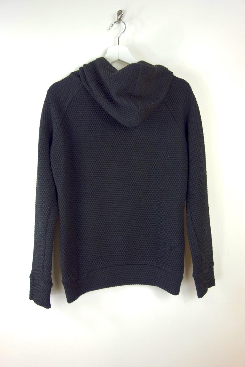 Maje Textured Cotton Hoodie