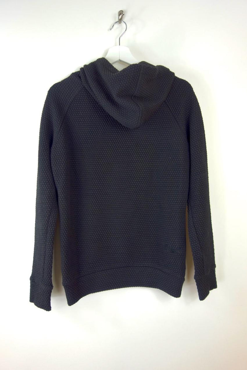 Maje Textured Cotton Hoodie