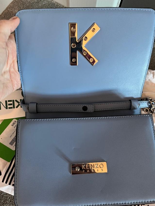Kenzo Blue leather Crossbody Bag