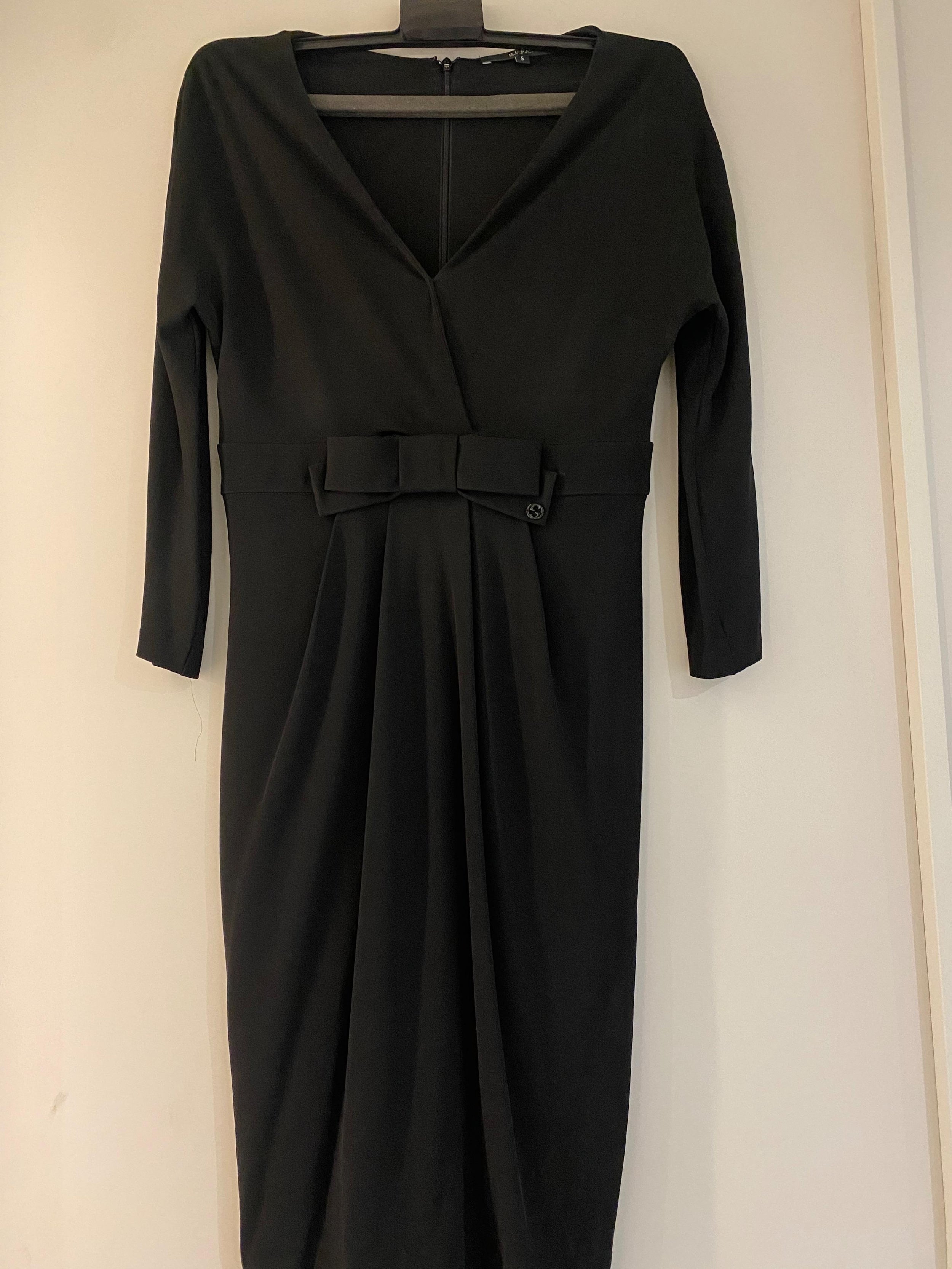 Jersey Fitted Midi Dress
