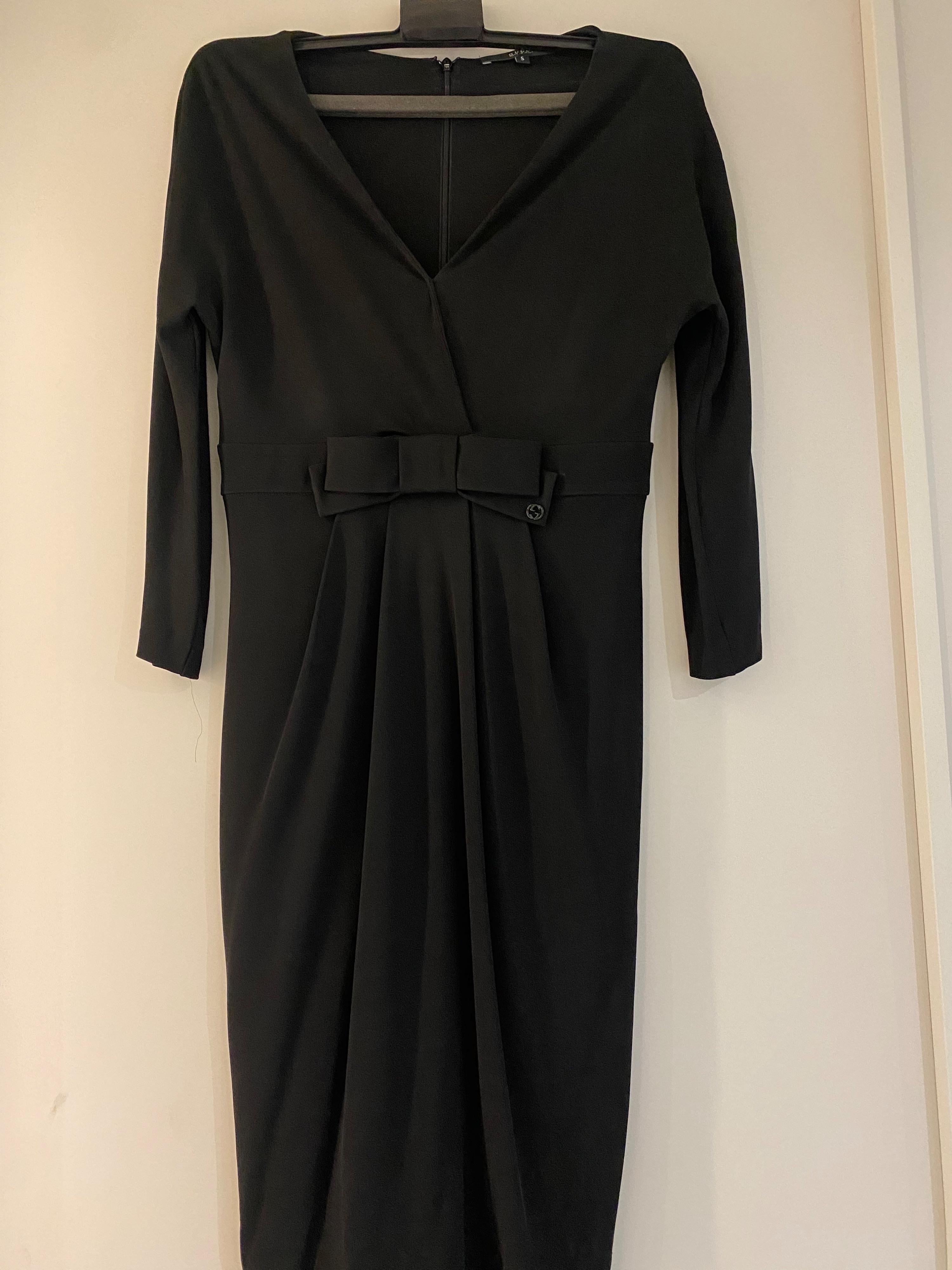 Jersey Fitted Midi Dress