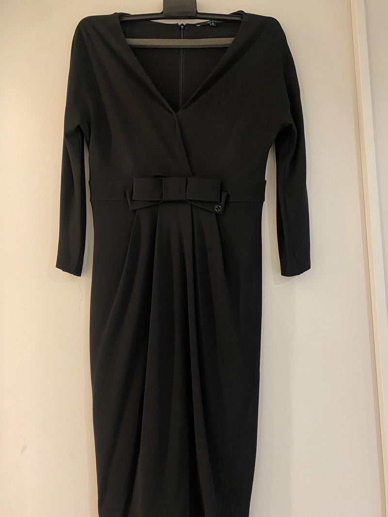 Jersey Fitted Midi Dress