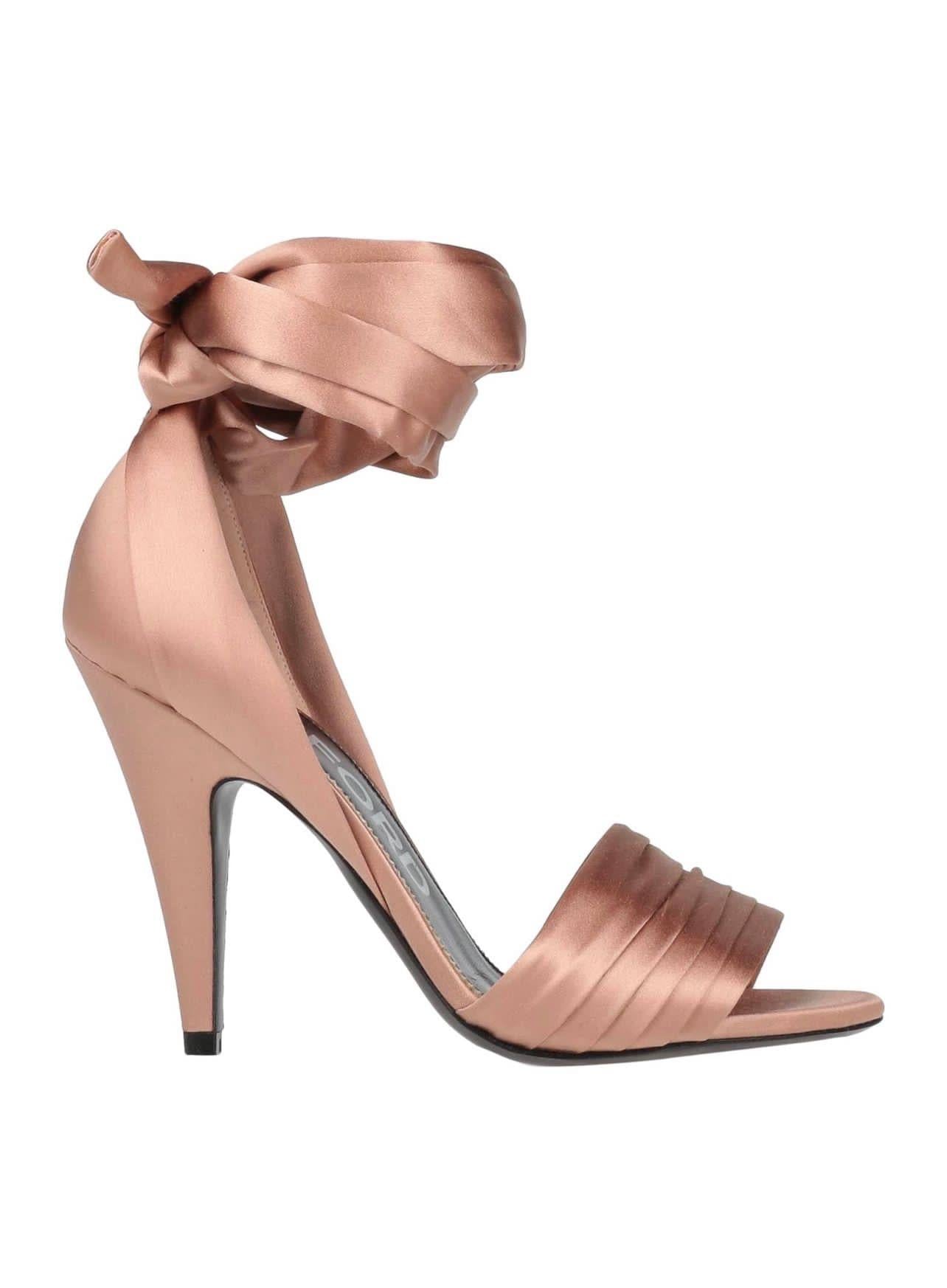 Tom Ford Pink Silk Blush Heels