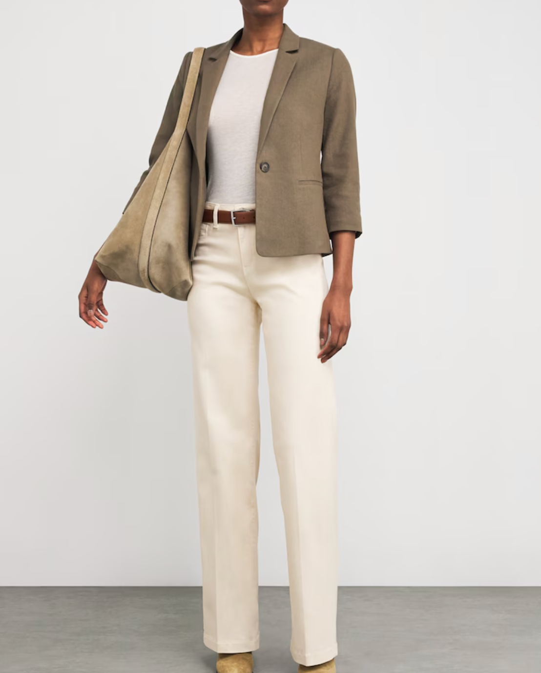 L'Agence Wide-Leg Clayton Trousers